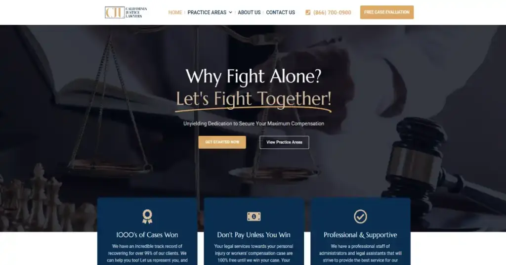 California Justice Lawyers