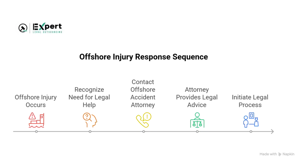 offshore injury response sequence